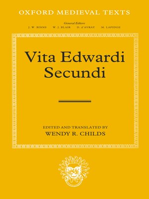 cover image of Vita Edwardi Secundi